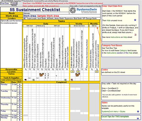 Preventive Maintenance Plan Sample – planner template free