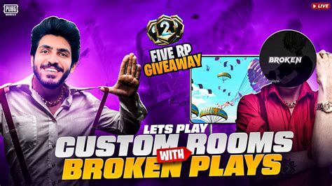 Ajj Rp Giveaway Ajj Broken Plays K Sath Tiktoker Youtuber Custom