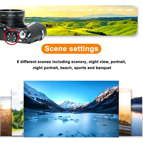 Winait 48 Mega Pixels Dslr Digital Video Camera With 3 0 Tft Display