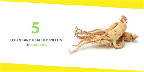 5 Legendary Health Benefits Of Ginseng