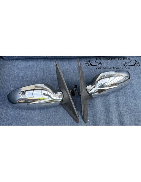 Smart Roadster Brabus Chrome Electric Mirror Set