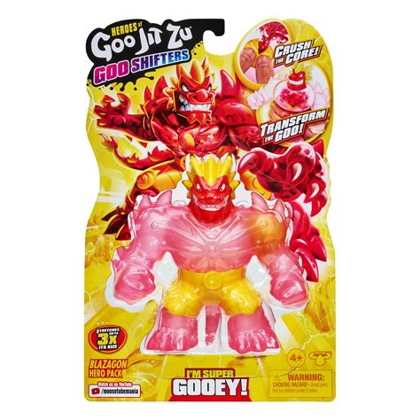 Heroes Of Goo Jit Zu Goo Shifters Hero Super Stretchy Super Squishy