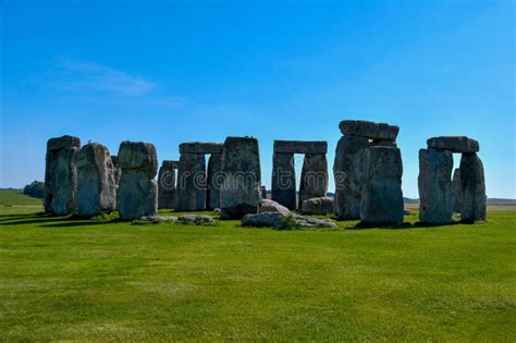 Stonehenge, a World Heritage Site in Wiltshire UK Stock Image - Image ...