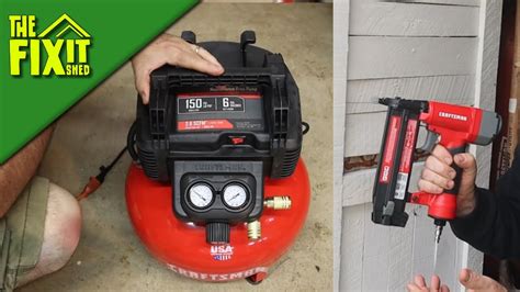 New Craftsman Gal Air Compressor Cmec And Ga Brad Nailer