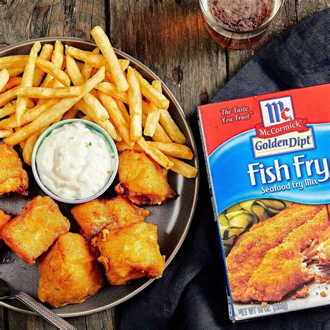 Mccormick Golden Dipt Fish Fry Seafood Fry Mix 10 Oz Pack Of 8