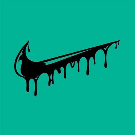 Drippy Nike Decal - Etsy