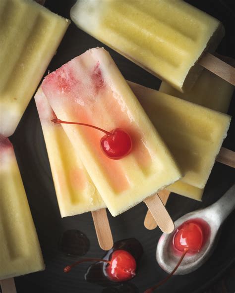 Paletas Heladas De Pi A Colada Deliciosas Y F Ciles Una Pizca De Amor