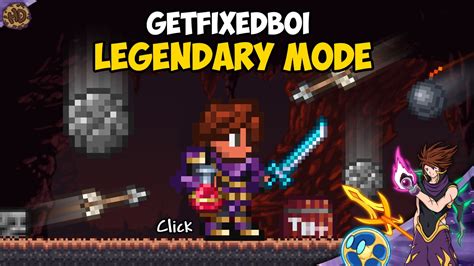 Terraria LEGENDARY MODE But It S GETFIXEDBOI YouTube