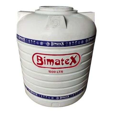 1000Litre Bimatex Plastic Water Tank At Rs 4600 Piece Water Storage