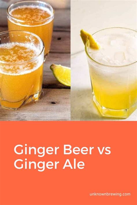 Ginger Beer Vs Ginger Ale Sugar