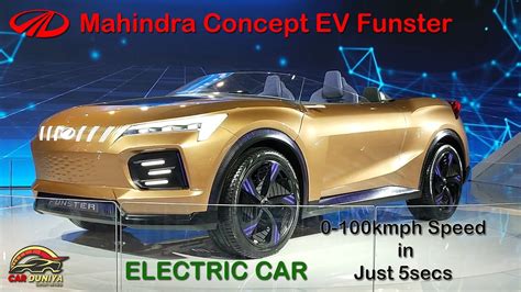 Mahindra Concept Funster Electric Auto Expo 2020 YouTube