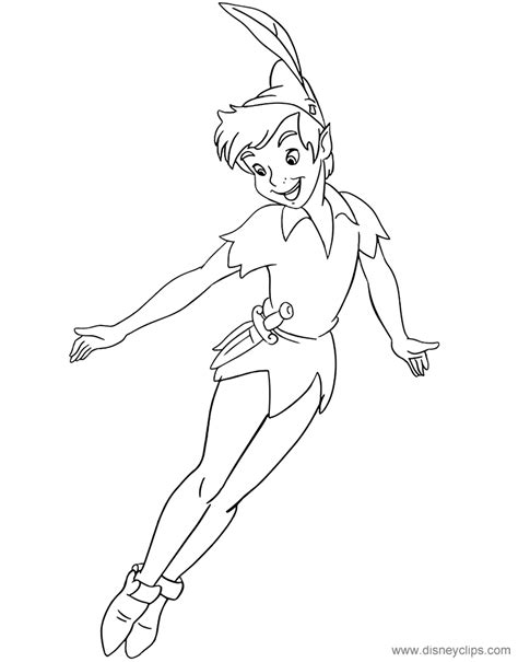 Coloring Pages Peter Pan Jane Coloring Pages