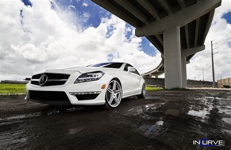 Incurve Wheels IC S5 Silver On Mercedes Benz CLS63AMG