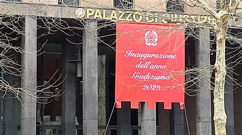 Inaugurazione Dell Anno Giudiziario Presentata La Relazione Della