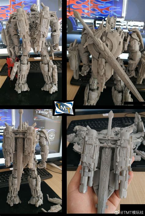 TMT 04 Age Of Extinction The Last Knight Optimus Prime Gray Prototype