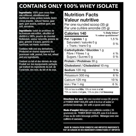 Biox Power Whey Isolate Saveurs Lbs Feed Suppl Ments