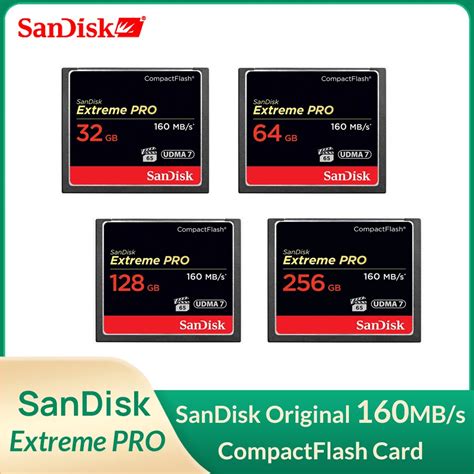 Sandisk Extreme Pro Cf Card G G G Gb Memory Card Udma Vpg