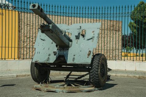 Pedazo De Artiller a Anticuado En El Museo Militar De Elvas Fotografía