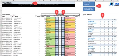 World Cup Score Predictor Excel Adelle Marsha