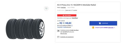 Kit Pneus Aro R Westlake Radial Canaltech Ofertas