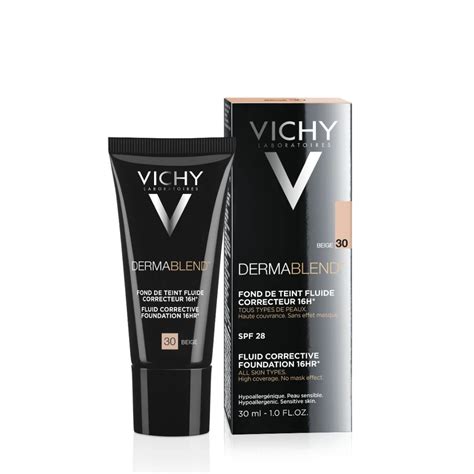 VICHY DERMABLEND Korektivni Tečni Puder sa SPF Nijansa 30 BEIGE 30 mL