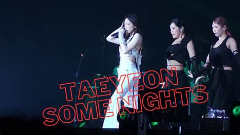 Taeyeon Some Nights Youtube