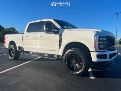 2023 Ford F 250 Super Duty Wheel Offset Aggressive 1 Outside Fender