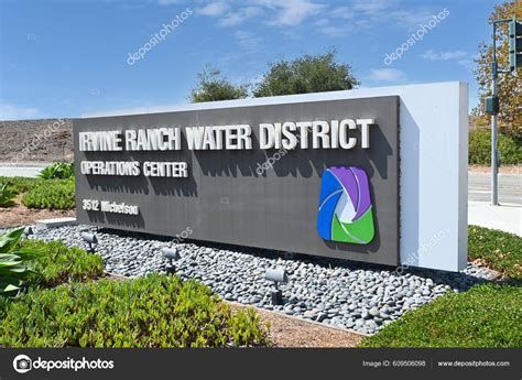 Irvine California Sept 2022 Sign Irvine Ranch Water District Operations ...