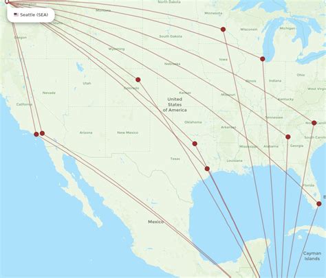 All Flight Routes From Seattle To Guanacaste Sea To Lir Flight Routes