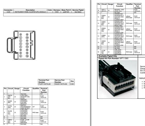 Ford Ecosport 2022 Electrical Wiring Diagram Connector Viewer Pinout And Engine