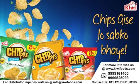 Kiwi Foods The Five Most Popular Kids Chips Flavors By Kiwi Foods