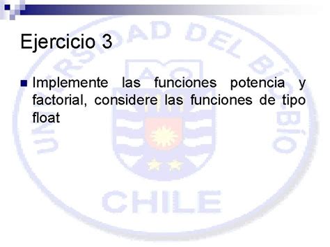 Ejercicios De Funciones En C Semestre De Otoo