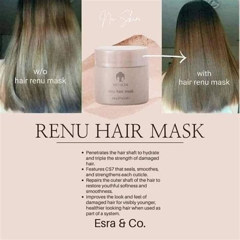 100 Legit Nu Skin Renu Hair Mask Lazada Ph