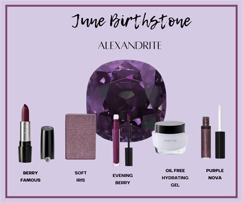 Mary Kay Birthday Mary Kay Online Party June Birthstone Alexandrite