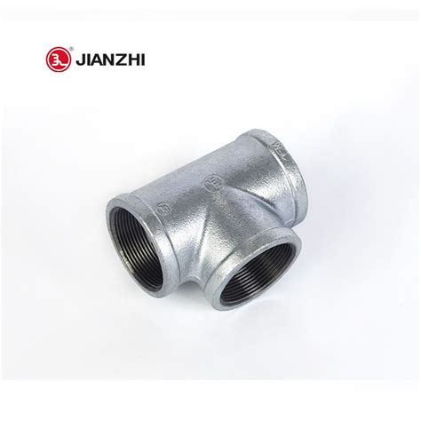 Galvanized Equal Tee Pipe Fitting Tee Pipe Fitting