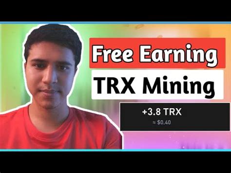 Free TRX Mining Site 2023 Tron Mining Site 2023 TRX Earning Site