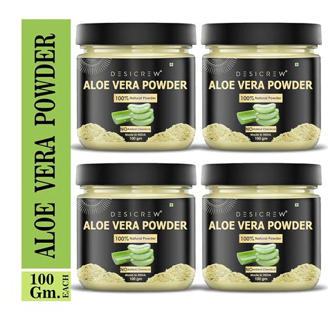 Desi Crew Aloe Vera Powder For Face Aloe Vera Powder For Skin Aloe