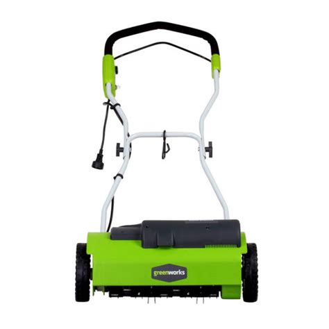 Greenworks 27022 10 Amp 14 In Electric Dethatcher