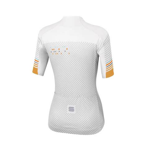 Sportful Maillot Manga Corta Sticker Blanco Bikeinn