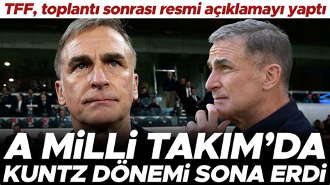 Son Dakika TFF resmen açıkladı A Milli Takım da Stefan Kuntz dönemi