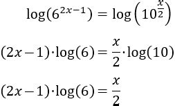 Ecuaciones Exponenciales Resueltas Con Logaritmos