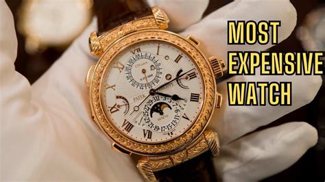 The Essence Of Time Unveiling The Top 10 Most Expensive Watches In The World 2023 Youtube