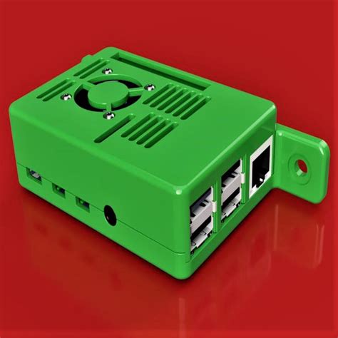 Raspberry Pi 4b Octoprint Case With Fan By Artieh Download Free Stl