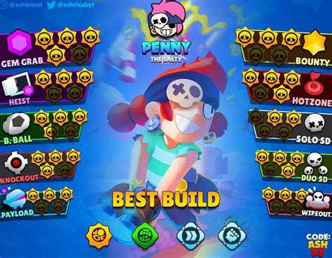 Penny Best Build Best Build Brawl Stars