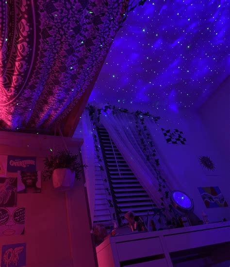 Aesthetic Room In 2021 Neon Bedroom Dreamy Room Room Inspiration Bedroom