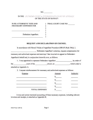 Fillable Online Courts State Hi In The Supreme Court Or Intermediate