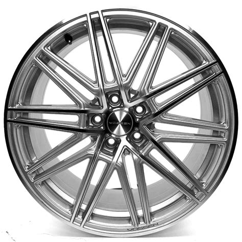 JOGO DE RODAS VOSSEN CV SERIES CV10 ARO 19X8 5 PRATA POLIDO 5X112 ET 45