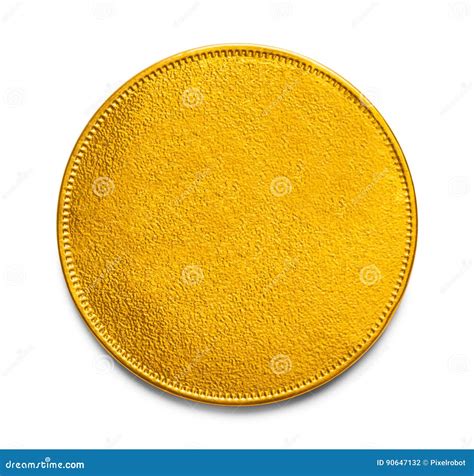 Blank Gold Coin Stock Photos Free Royalty Free Stock Photos