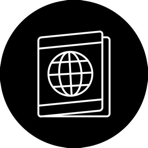 Premium Vector Passport Icon