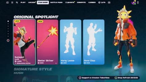 Fortnite Item Shop NEW SUNSPOT OUTFIT January 7th 2024 YouTube